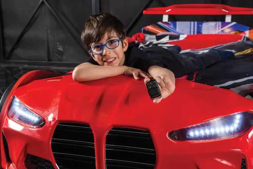 GTX - ARABALI YATAK - KIRMIZI