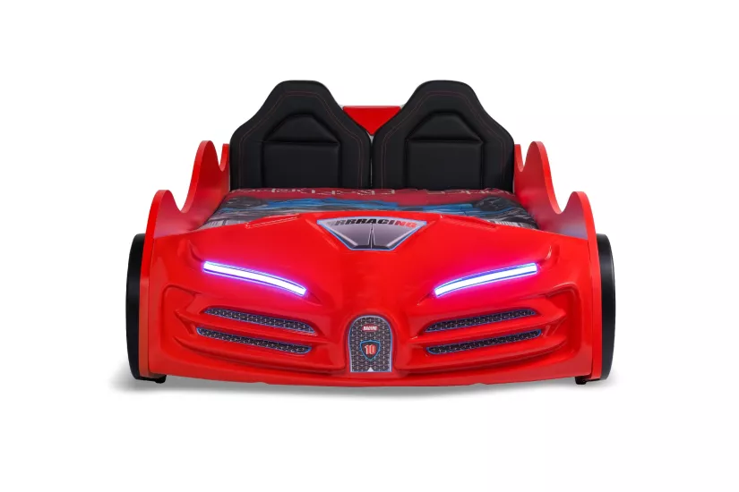 RS2 - BUGATTI Arabalı Yatak  | Koltuklu | Kırmızı