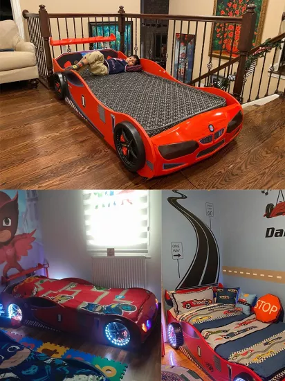 GT1 - Arabalı Yatak  | Kırmızı