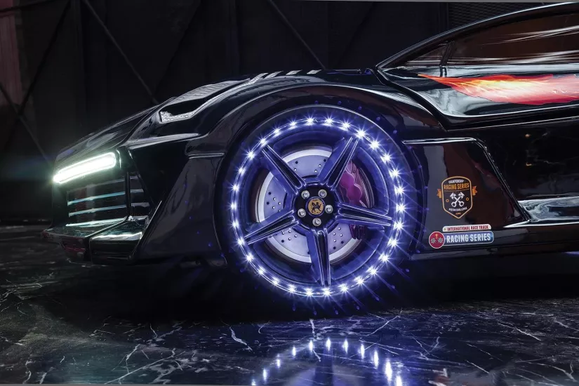 Moon Aero Full Arabalı Yatak Karyola | Siyah | 