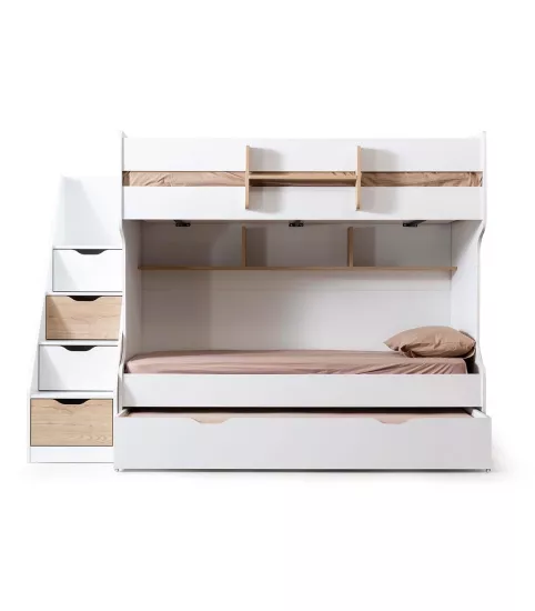 London Merdivenli Ranza | Çekmeceli, Yavrulu ve Korumalı Ranza