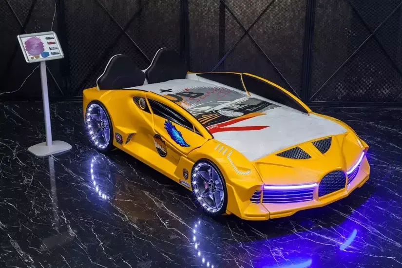 Moon - Sarı Arabalı Yatak