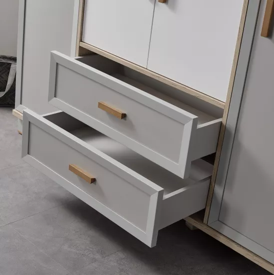 Ekol 4 Kapılı Dolap – Geniş depolama alanı