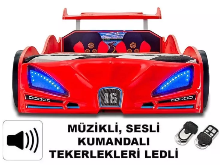 Veron Full Arabalı Yatak | Kırmızı