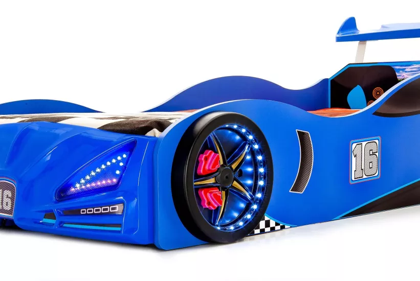 Veron Full Arabalı Yatak | Mavi