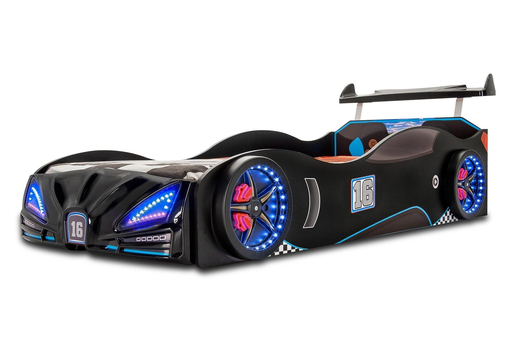 Veron Full Arabalı Yatak | Siyah